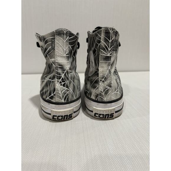 Converse hi-top Black Widow Spider Chuck Taylor Pro Unisex Size 5.5/7.5 Tie Dye - Picture 4 of 7